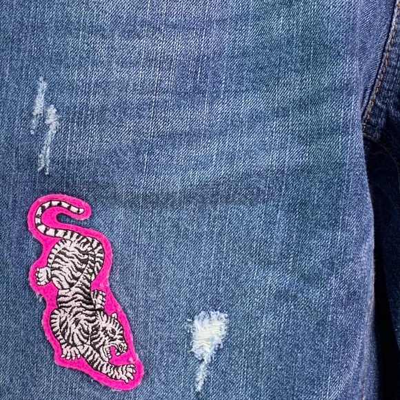 F21 | Livin The Dream Distressed Overalls - Picture 3 of 7